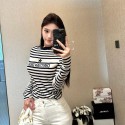 ブランドディオールレディース 長袖ニット Dior トップス プルオーバー アウター ニットセーター  S - XL 長袖セーター ニットトップス ニット ラウンドネック 薄手 おしゃれ カジュアル きれい