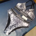 ディオール水着 ビキニ Dior スイムウェア スイムドレス 水着 レディース デニム風 トレンドトレンド デニムビキニツインポート デニム ビキニーピースS - XL