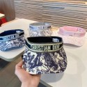 ブランドディオールサンバイザー レディース Dior 日除けキャップ 紫外線対策 UVカット 接触冷感 日焼け防止 吸汗 小顔 キャップ日除け帽子 自転車 飛ばない テニス ゴルフ スポーツ 散歩 旅行 アウトドア 春 夏