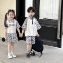 ディオール子供服 夏セットアップ ブランド Dior女の子ワンピース キッズジャージ ショートパンツ 半袖 tシャツ 上下セット 子供 女児 小学生 おしゃれ 韓国 ガールズ ズボン 短パン 通園 通学 ポロシャツ ２点セット 100-160cm カジュアル ベビー服 子ども服 夏