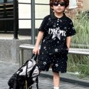 ブランド ディオールキッズ服 2点セット プリント柄 Dior子供半袖 ポロシャツ 短パン スポーティ 春夏 男の子 ボーイズ キッズ かわいい 伸縮性 上下セットアップ 韓国子供服パロディ 激安 90-150cm