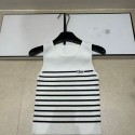 ディオールタンクトップ レディース トップス ハイブランドDior カットソー Uネック リブニット ノースリーブ 無地 おしゃれ 甘美 通気性 伸縮性 スポーツ ヨガ ルームウェア 部屋着 セクシー カットソー S-XL 