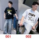 Fendi フェンディtシャツハイブランド夏ハイブランドtシャツ偽物レディースメンズ夏tシャツブランドかわいいブランドtシャツ高品質