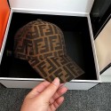 フェンディベースボールキャップ メンズ 大きいサイズ 帽子 Fendi 深め 紫外線対策 日よけ FF柄 人気 野球帽 ランニング スポーツ 男女兼用