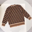 ブランドフェンディ 子供服 カーディガン 男の子 Vネック ニット 長袖 綿 Fendi キッズ セーター スクールコート 90-150cm 春秋冬 無地 学生 通園通学 セミフォーマル ボーイズ 女の子 防寒 