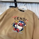 ハイブランドフェンディ子供用カジュアルスポーツウェア ファッション Fendi 長袖スウェットシャツ 快適なスポーツパンツ 男の子 女の子 幼児服 幼稚園児 キッズ 子供用セット 上着 下着 春 秋 110¬170cm 