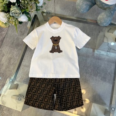 ブランドフェンディ子供服 セットアップ ...