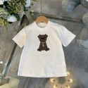 ブランドフェンディ子供服 セットアップ 夏 Fendi ボーイズ半袖Tシャツ ショートパンツ 上下セット キッズ 夏服 子供 ジャージ カジュアル スポーツウェア 普段着 通学 通園 運動着 90-160CM