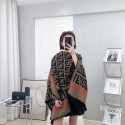 Fendi フェンディハイブランドマフラー レディース 人気 カシミヤタッチ ストール 大判 マフラー ファッション 冬 厚手 両面 使える ギフトボックス付き 無地 学生 誕生日プレゼント フリンジ生地 襟巻き 秋冬定番 クリスマスプレゼント