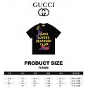 グッチ GUCCI ｔシャツ 黒 カジュアル 夏 男女兼用 人気 2023新品　