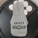 ハイブランドgg ペット服ドッグウェア 犬の服ドッグ猫パーカーペット洋服パロディブランド犬用tシャツ通気性ブランド犬服 春秋冬