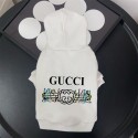 ハイブランドgg ペット服ドッグウェア 犬の服ドッグ猫パーカーペット洋服パロディブランド犬用tシャツ通気性ブランド犬服 春秋冬
