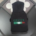gg ブランド犬用パーカー スウェット ブランド犬服 ペット服 秋冬 暖かい ハイブランド犬の服 かわいい