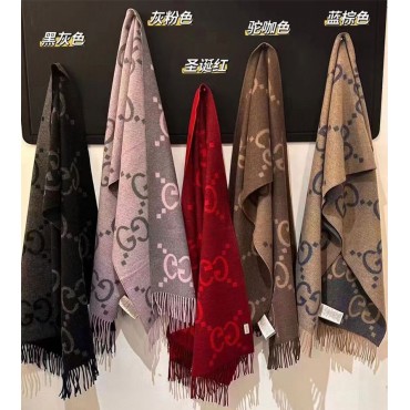 ハイブランドggメンズ 大判ショール 暖...