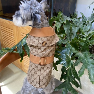 ハイブランドggドッグ猫パーカーペット洋...