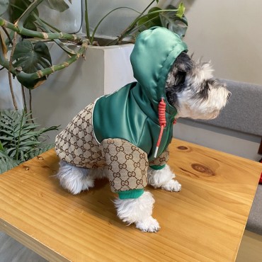 GG ハイブランドペット服 犬服 秋 冬...