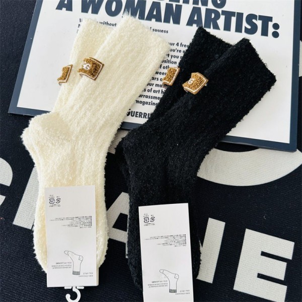 UGG ハイブランド ソックス 綿製コットン アグ 靴下 メンズ 通気性 秋冬ソックス 女の子好き 韓国上質な コットン ソックス くつした