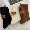UGG ハイブランド ソックス 綿製コットン アグ 靴下 メンズ 通気性浅口ソックス 女の子好き 韓国ブランドソックス 男女兼用 ファッション