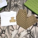 ハイブランド GG 子供服 ロングTシャツ 裏起毛長袖 カットソー キッズ 女の子 男の子 ガールズ 綿 スカート 厚手Tシャツ 春 秋 冬 インナー トップス 肌着 ストライプ 流行り シンプル 定番 通園 通学 男女兼用100 - 160cm