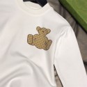 ハイブランド GG 子供服 ロングTシャツ 裏起毛長袖 カットソー キッズ 女の子 男の子 ガールズ 綿 スカート 厚手Tシャツ 春 秋 冬 インナー トップス 肌着 ストライプ 流行り シンプル 定番 通園 通学 男女兼用100 - 160cm