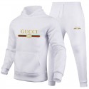 ハイブランド GG スウェット パーカー 上下セット ジャージ 大きいサイズ 秋服 春服 ゆったり かっこいい ジップ パーカー ポケット付き フード付き 長袖 ジャージ スポーツウェア セットアップ