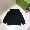 GG ブランドパーカー 女の子 男の子 ロングTシャツ キッズ トレーナー 綿 トップス 長袖 上着 丸襟 子供服 春秋冬 おしゃれ 裏起毛 スウェット 100 - 160cm 上着 トップス