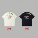 Ggブランドtシャツカットソー コピーtシャツハイブランド夏tシャツブランドかわいい20代 30代40代tシャツ 激安パロディ M - 4XL
