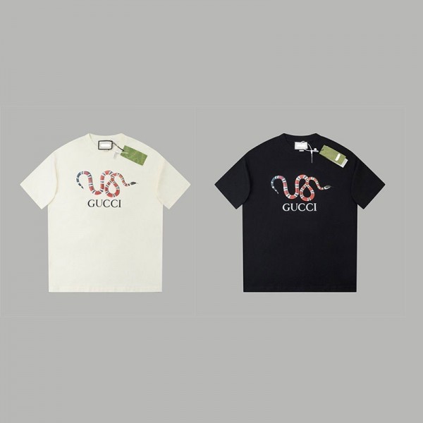 Ggブランドtシャツカットソー コピーtシャツハイブランド夏tシャツブランドかわいい20代 30代40代tシャツ 激安パロディ M - 4XL