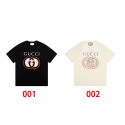 GG ブランドtシャツカットソー コピー ブランド gg 半袖tシャツブランドtシャツオーバーサイズTシャツカットソーペアカップル S - 4XL
