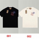 GG ブランドtシャツカットソー コピーハイブランド半袖tシャツ男女兼用20代 30代40代tシャツ 激安パロディtシャツ ユニセック ブランドM - 4XL