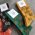ハイブランドGG レディース向け 靴下 かわいいコットン 靴下 メンズ 通気性ブランドミドルソックス 高品質上質な コットン ソックス くつした