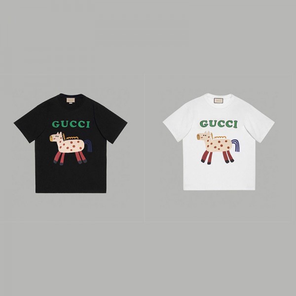 GG ブランドtシャツカットソー コピーブランドtシャツ M - 3XL 上着カジュアル韓国 パチモン tシャツ大人の上質Tシャツ