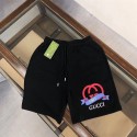ハイブランドショートパンツ メンズ 大きいサイズ 薄手 GG サマーニット ストレッチ ウエストゴム ハーフパンツ 気心地よい M - 5XL