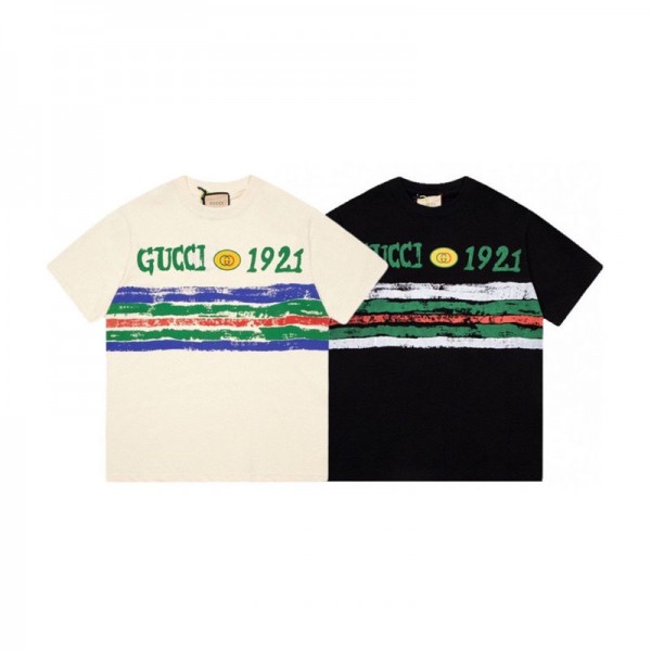 GG 半袖tシャツハイブランド夏ブランドtシャツオーバーサイズブランドtシャツ高品質ブランド 服 コピー 激安屋S - 5XL
