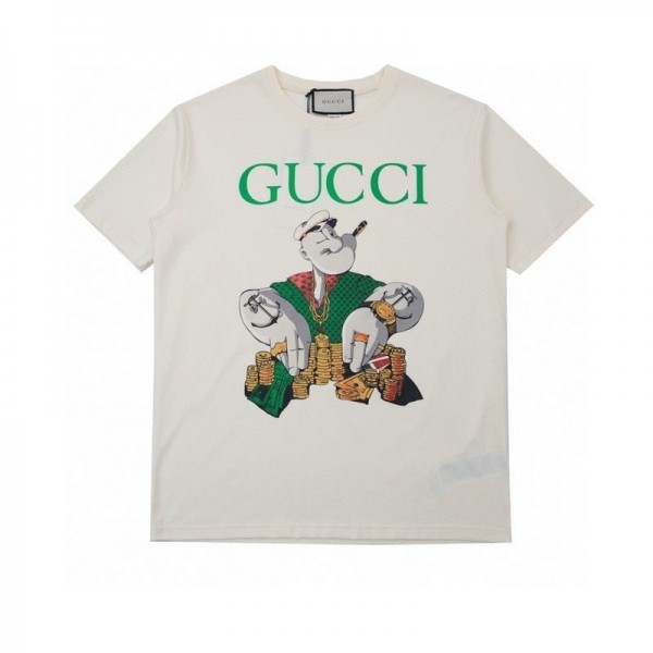 GG ブランドtシャツカットソー コピーブランドtシャツ上着カジュアルブランド 服 コピー 激安屋大人の上質TシャツS - 5XL