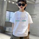 ggハイブランド子供 Tシャツ偽物 ボーイズ ブランドキッズ 半袖tシャツ 上着 カジュアル ブランド 服 コピー 激安屋の上質Tシャツ 100 - 160cm