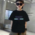 ggハイブランド子供 Tシャツ偽物 ボーイズ ブランドキッズ 半袖tシャツ 上着 カジュアル ブランド 服 コピー 激安屋の上質Tシャツ 100 - 160cm