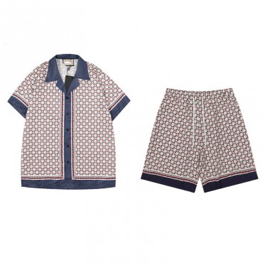 ハイブランドgg 夏服セットメンズ 上下...