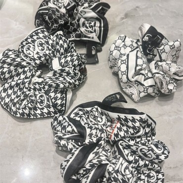 GG ブランド可愛い蝶結びヘアバンドブラ...