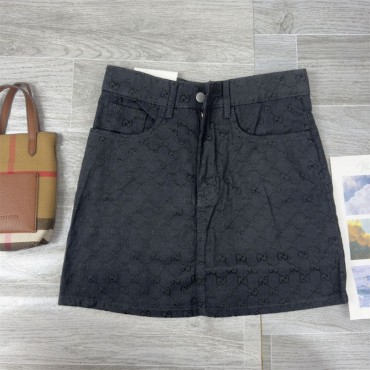 ハイブランド GG デニム スカート シ...