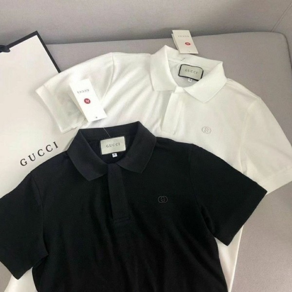 GGブランドポロシャツ ハイブランドgg メンズ 半袖ｔシャツ ゴルフｔシャツ ビジネス 襟付きシャツ ゴルフウェア ストレッチ 無地tシャツ スポーツ 釣り 作業着 夏服 柔らかい S-4XL