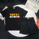 ハイブランド GG 子供服 男の子 セットアップ 夏 gg半袖 Tシャツ ハーフパンツ 上下セット 子供 夏服 ジャージ セットアップ 子供 男の子 カジュアル 韓国 キッズ 男の子 夏服 男の子 半袖 スウェット セットアップ キッズ 出産祝い 90-160cm