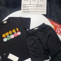 ハイブランド GG 子供服 男の子 セットアップ 夏 gg半袖 Tシャツ ハーフパンツ 上下セット 子供 夏服 ジャージ セットアップ 子供 男の子 カジュアル 韓国 キッズ 男の子 夏服 男の子 半袖 スウェット セットアップ キッズ 出産祝い 90-160cm