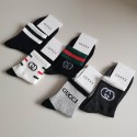 GGハイブランド ソックス 綿製コットン 靴下 メンズ 通気性上質な コットン ソックス くつしたブランドソックス 男女兼用 ファッション