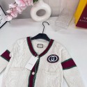 ハイブランドGGキッズ カーディガン 女の子 ggニット セーター スクールカーディガン スパンコール おしゃれ 可愛い 羽織 90～140cm
