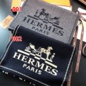 Hermes エルメスメンズ 大判ショール 暖かいブランドパロディ ストール 激安肌に優しい ブランドショール男女兼用 リバーシブルマフラー 肩掛け