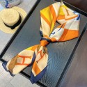 ブランドエルメススカーフ レディース ポリエステル 大判 Hermes 正方形 70cm ストール 首元 おしゃれ プリント ヘアアレンジ バッグアクセサリー