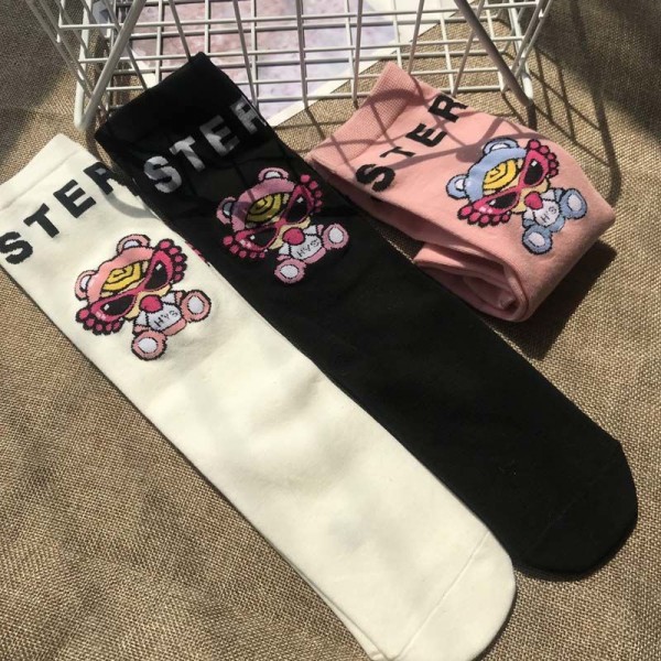 ヒステリー hysteric コットン 靴下 メンズ 通気性浅口ソックス 女の子好き 韓国上質な コットン ソックス くつしたブランドソックス 男女兼用 ファッション