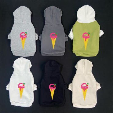 gg ブランドドッグ猫パーカーペット 洋...