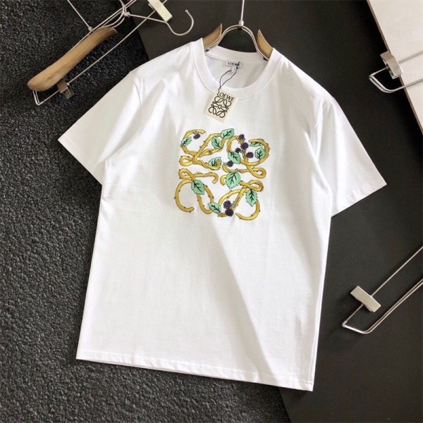 Loewe ロエベ ブランドtシャツオーバーサイズハイブランド半袖tシャツ男女兼用韓国 パチモン tシャツtシャツ ユニセック ブランド M - 4XL